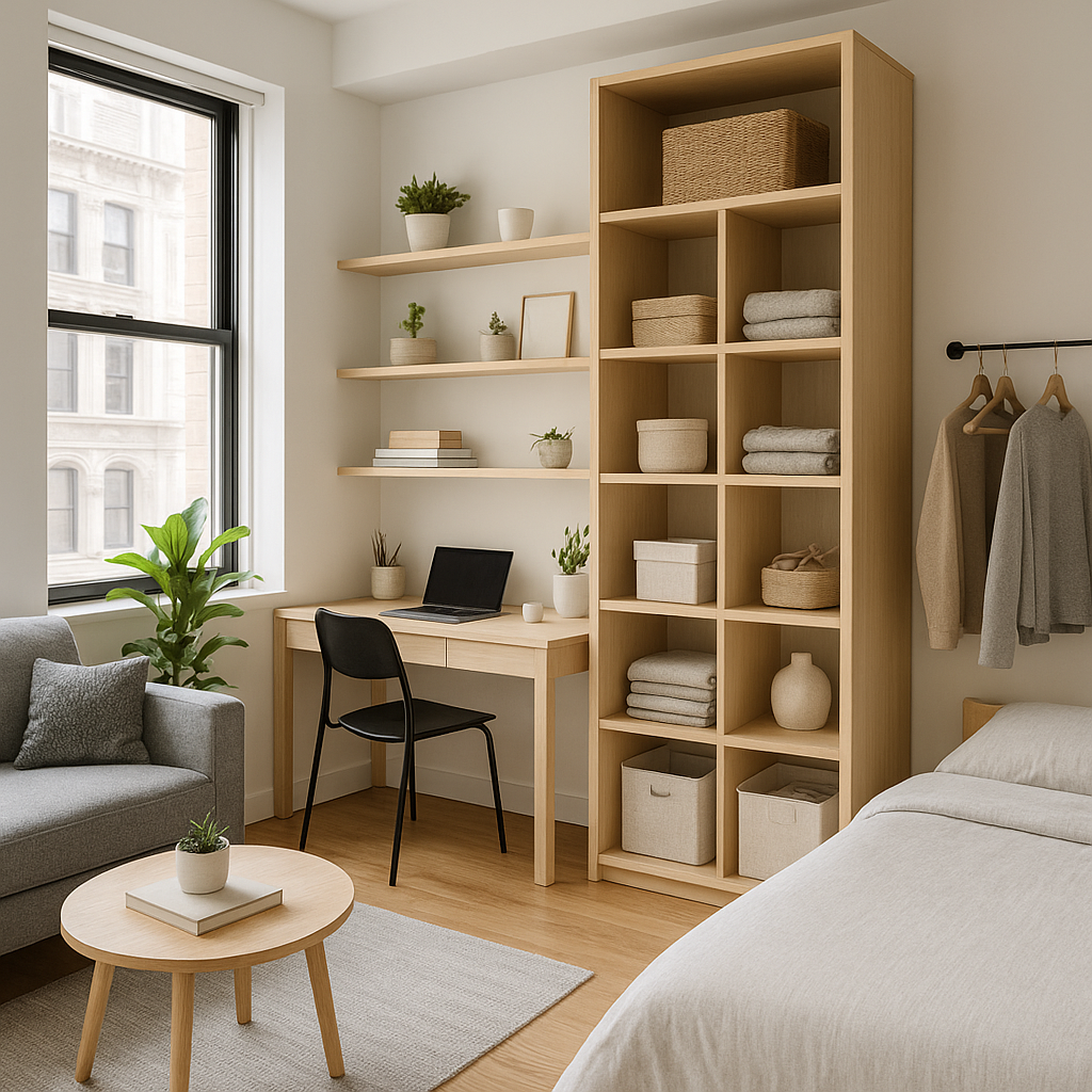 Smart Studio Apartment Storage Ideas For Modern City Living